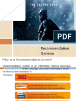 Recommendation Systems Explained