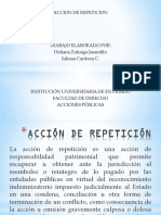 Accion de Repeticion