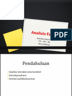 Analisis Faktor Statistika Industri II PDF