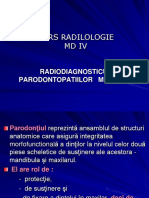Radiodiagnosticul Parodontopatiilor Marginale