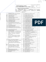 SEDEX SGS Document Check List