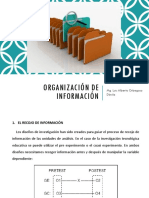 4 - Organización de Información
