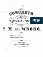 Weber Bassoon Concerto