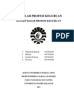 Makalah Profesi Keguruan