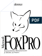 Ms Foxpro Language Reference