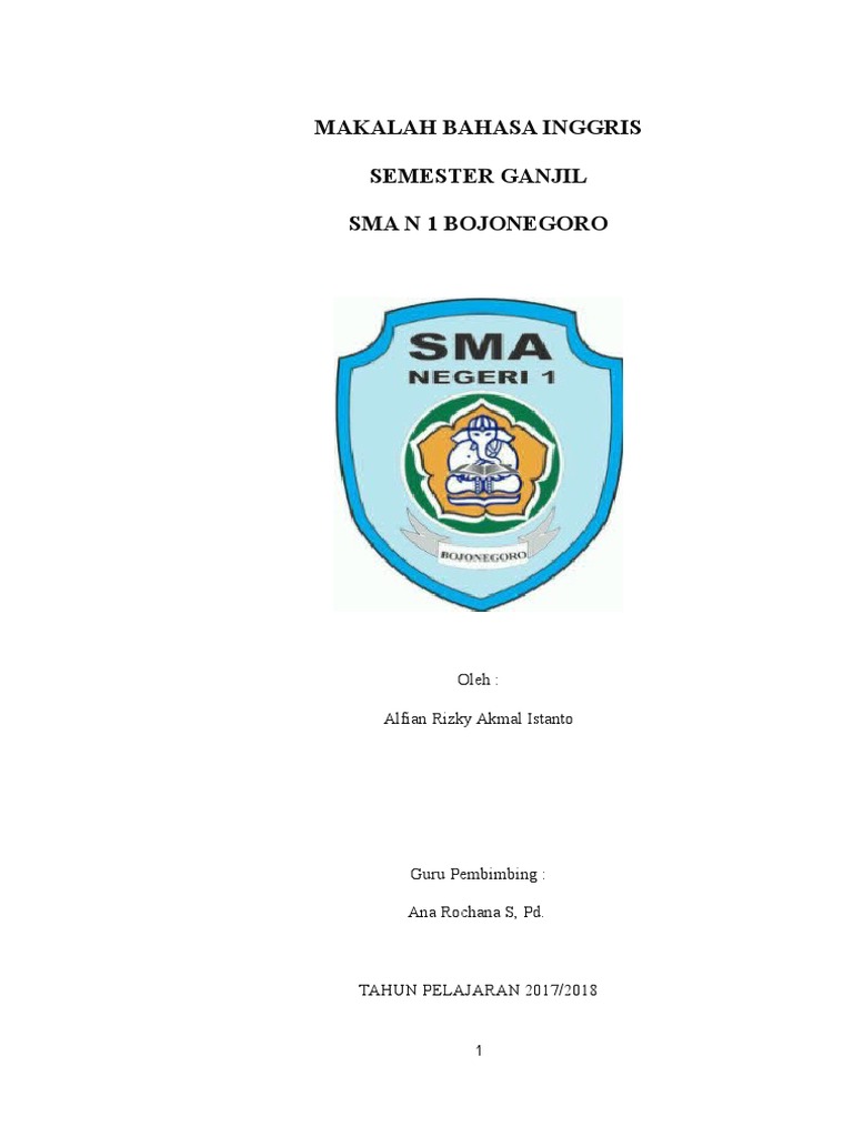 Contoh Makalah Bahasa Sunda Tentang Pendidikan