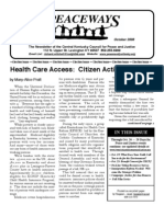 Health Care Access: Citizen Action Needed: Issue # 222 October 2008