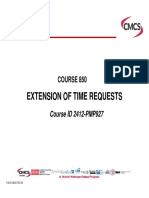 EOT Requests Eleven Courses by CMCS PDF