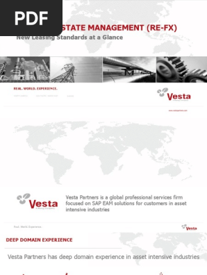 Sap Real Estate Management Re Fx Digital Financial Accounting Standards Board Valuation Finance