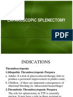 Laparoscopic Splenectomy