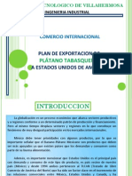 Plan - D - Exportaciýýn - Del - Platano Tabasqueýýo