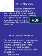 Tvm & Capital Budgeting Up to Mergers