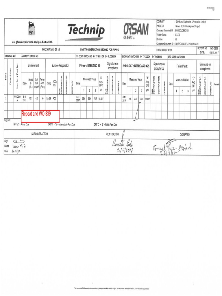 Understanding Repeat and WO-339 Processes | PDF
