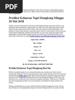 Download Prediksi Keluaran Togel Hongkong Minggu 20 Mei 2018 by Amel Bogel SN379639446 doc pdf