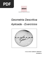 Geometria Descritiva Aplicada - Exercícios