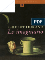 Gilbert Durand Lo Imaginario PDF