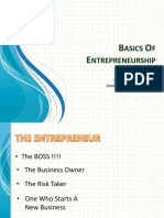 Basicsofentrepreneurship 140910013514 Phpapp02