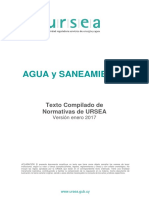 Normativas Uruguayas sobre Agua y Saneamiento