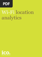 Wi Fi Location Analytics Guidance