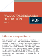 Productos de Segunda Generacion