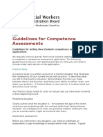 Guidelines For Writing New Zealand Competence Assessment Applications