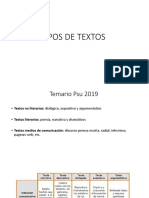 Tipos de Textos 2