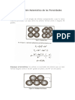 Determinación Matemática de Las Porosidades