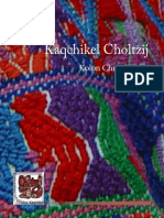 DICCIONARIO Kaqchikel - Choltzij PDF