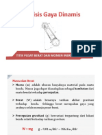 9-Analisis Gaya Dinamis-Titik Pusat Berat Dan Momen Inersia Massa