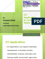 Application of ICT in Context of Nepal