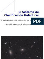 Clasificacion Galactica