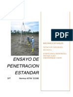 Ensayo de Penetracion Estandar SPT Mecanica de Suelos