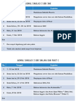 Jadwal SimuIasi 2