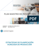 Plan Maestro de Produccion 