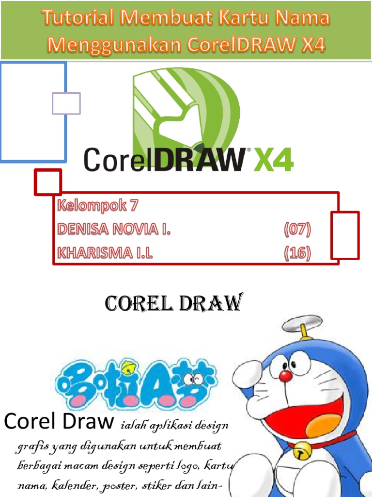 Contoh Desain  Kartu  Nama  Dari Corel Draw Terupdate