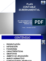 05 Plan Contable Gubernamental Estructura y Clasificacion - 2013