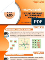 4to Año - R.T. de Ángulos de Cualquier Medida I