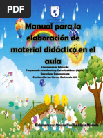 Manual Para La Elaboración de Material Didáctico en El Aula