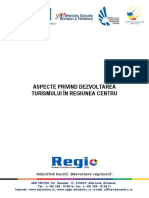 Aspecte Privind Dezvoltarea Turismului În Regiunea Centru