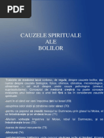 Cauzele Spirituale Ale Bolilor