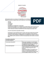 Portfolio in Te Leveren Opdracht 4 Coaching Opdracht