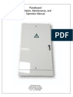 Panelboard O&M Manual