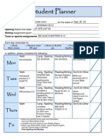 1011 Student Planner 92024 in