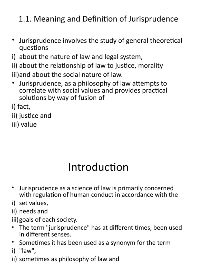 1 1 meaning and definition of jurisprudence jurisprudence definition