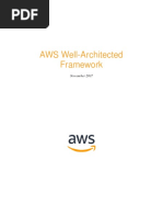 AWS Well-Architected Framework