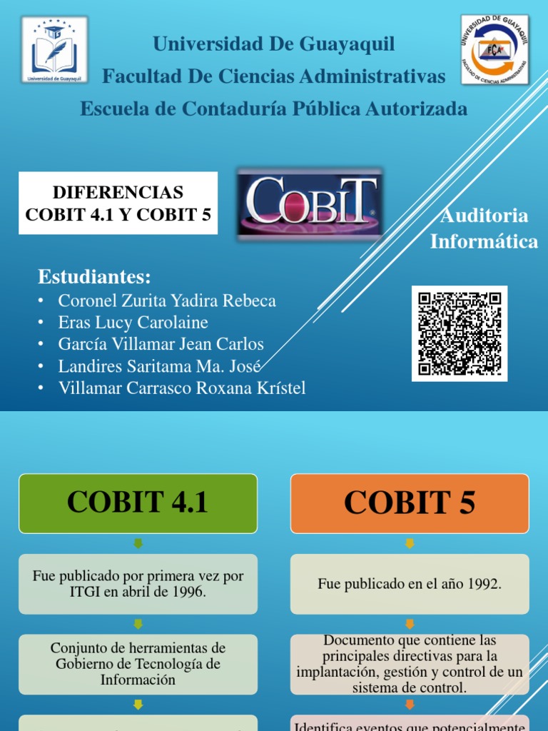 Cobit 4.1 y 5 Actual | PDF | Cobit | Informática