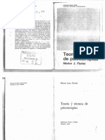 FIORINI (1974) - Introducción y Cap. 2, 5, 6 y 10, en Teoría y Técnica de Psicoterapias