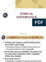 Etika Bisnis Dan Profesi - Ethical Governance