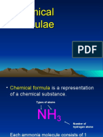 Chapter 3b Chemical Formulae