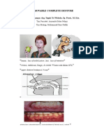 Removable Complete Denture